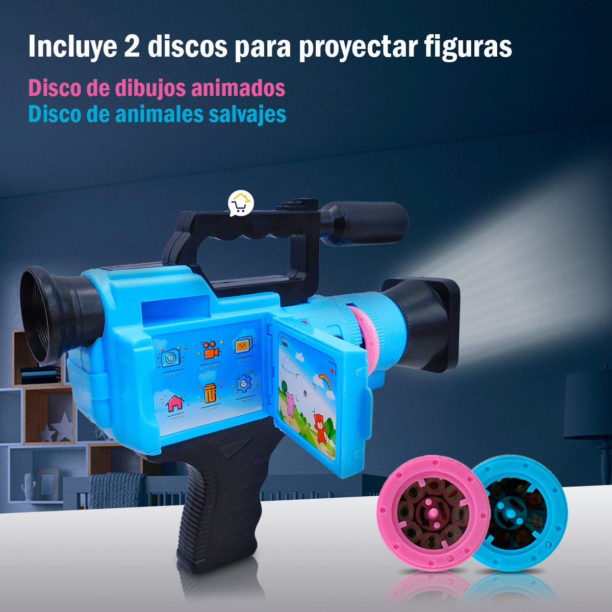 Miniatura 4 de Video Camara Proyector Juguete 6687